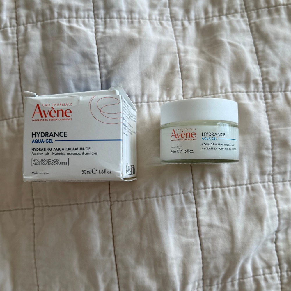 Avene Hydrance Aqua-Gel Moisturizer Dehydrated Skin Hyaluronic Acid Cream